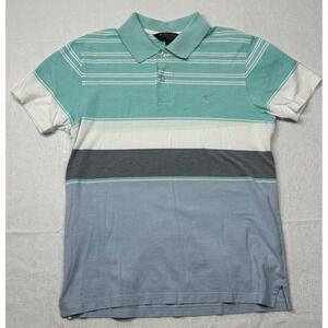 Brooks Brothers Supima Cotton‎ Slim Fit Striped Polo Shirt Mens Large